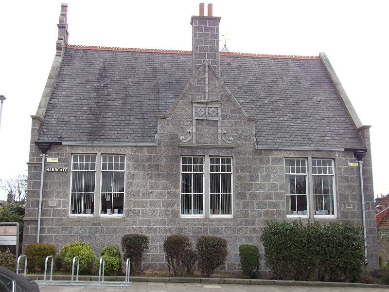 Ferryhill Library from the outside